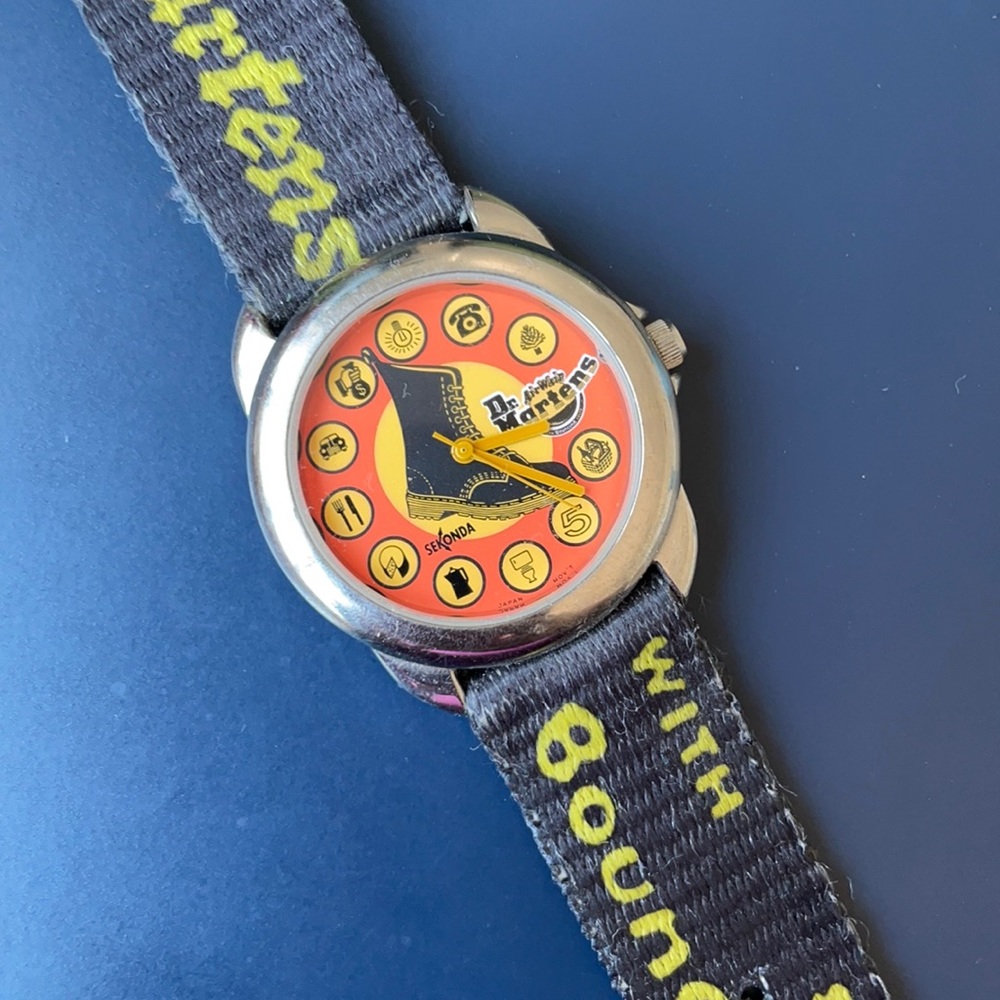 Super Rare Doc Martens x Sekonda Quartz Wristwatch